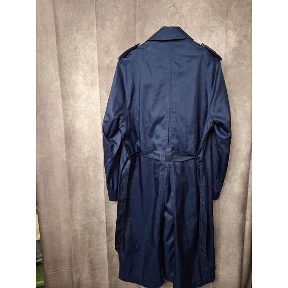 Vintage 90s Misty Harbor Duckwear Lightweight Rain Coat Trench Coat Womens XL/1X - Picture 4 of 16